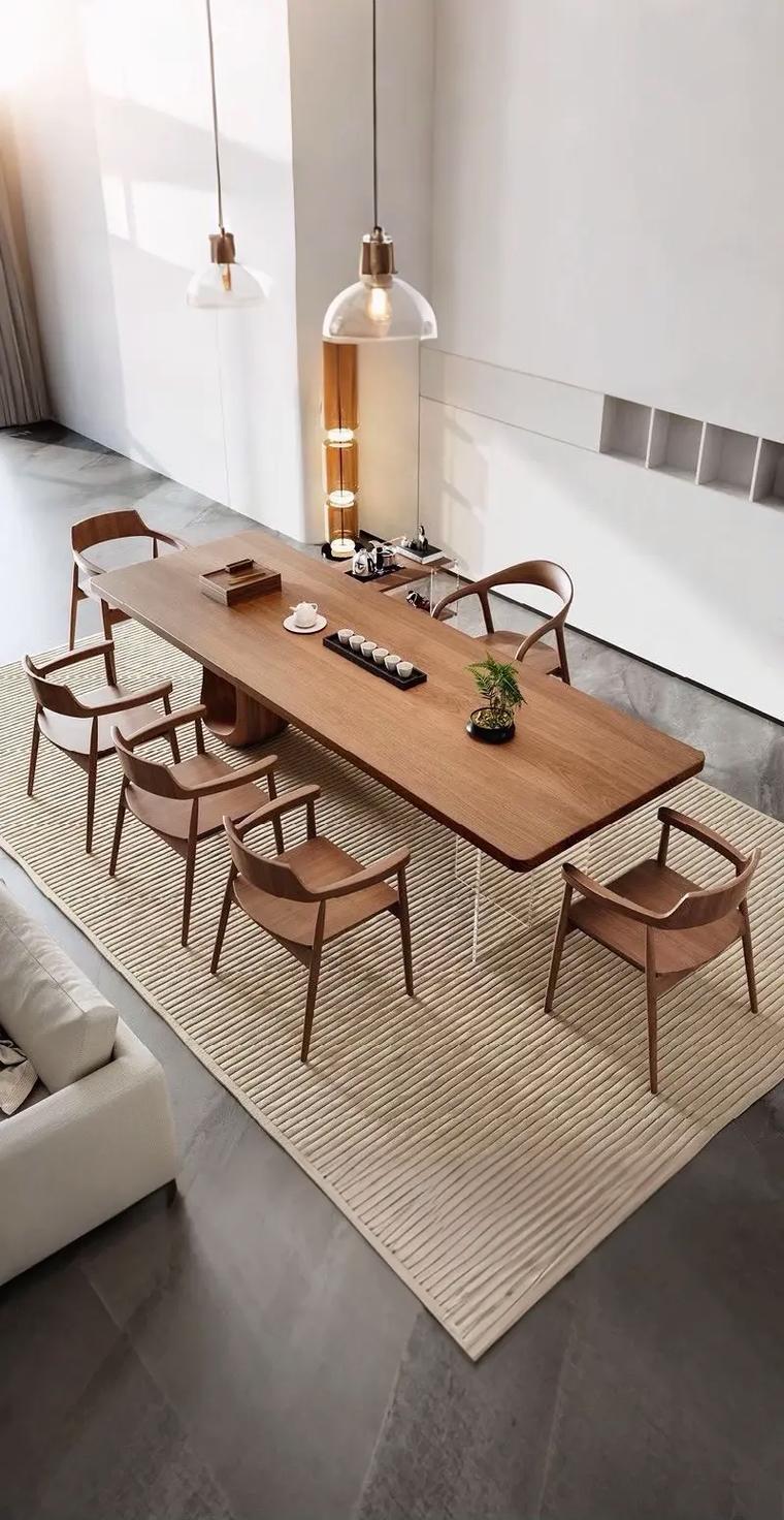 侘寂風(fēng)實(shí)木大板茶臺(tái)茶桌椅現(xiàn)代簡(jiǎn)約辦公室家用客廳泡茶桌組合清倉(cāng)